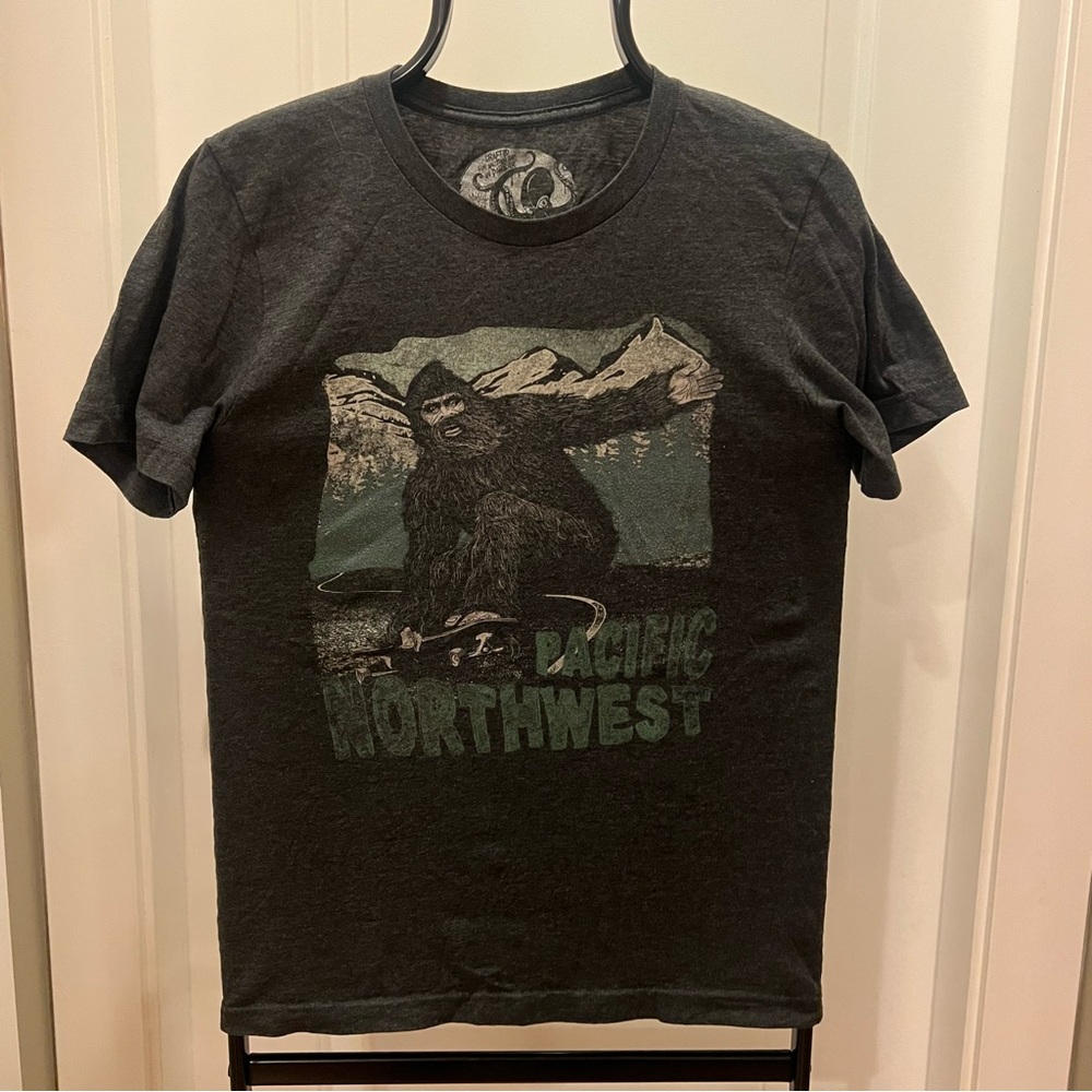 Westcoastees Tee with Bigfoot Design